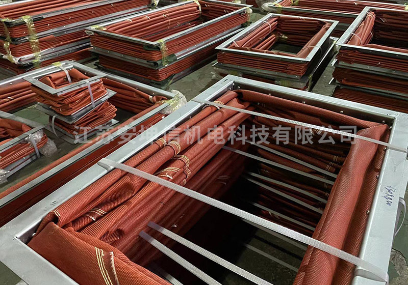 建筑隔震柔性風管